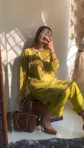 cotton lawn 2 peice dress 