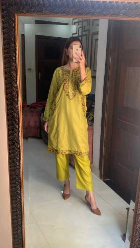 cotton lawn 2 peice dress 