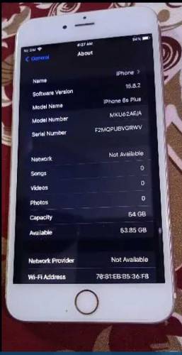 iPhone 6s plus 64 GB pta approved original panal no repair genuine