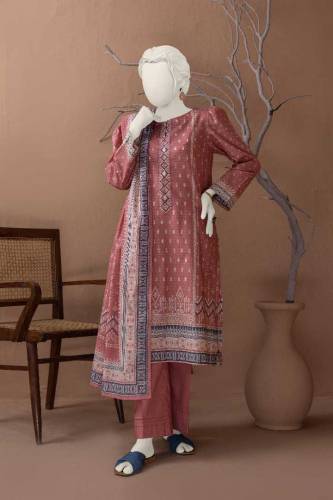 3 Piece Printed Lawn by Narkin's 