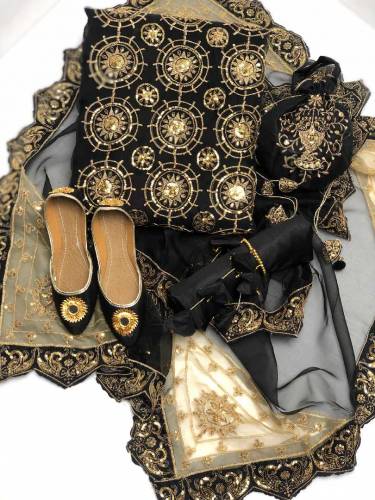 Multani Fancy Dress. 6. Pc Same Matching Dress 