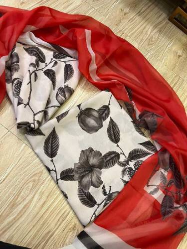 floral digital printed 