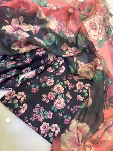 floral digital printed 