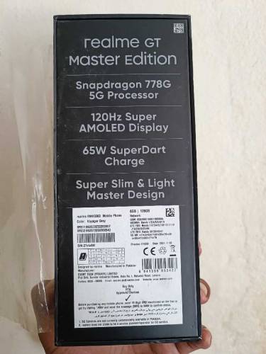 Realme Gt Master Edition 