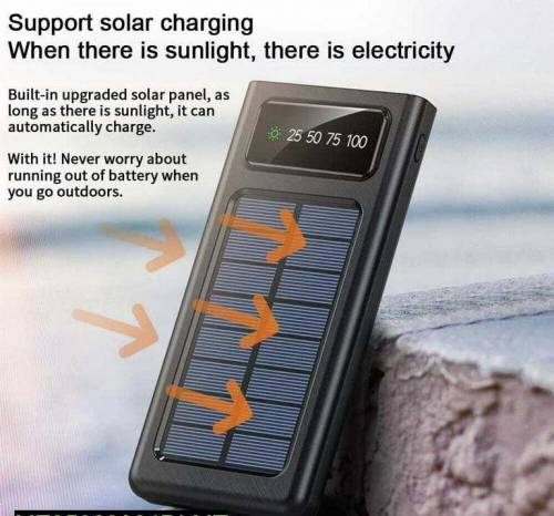 Solar power bank