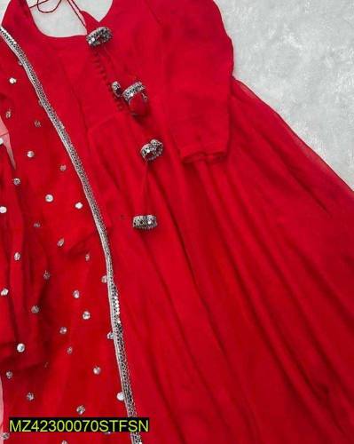 shiffon Maxy 3pc 30%Off free delivery All Pakistan 