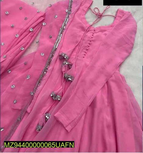 shiffon Maxy 3pc 30%Off free delivery All Pakistan 
