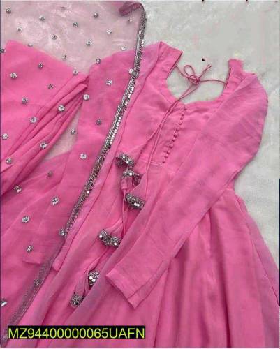 shiffon Maxy 3pc 30%Off free delivery All Pakistan 