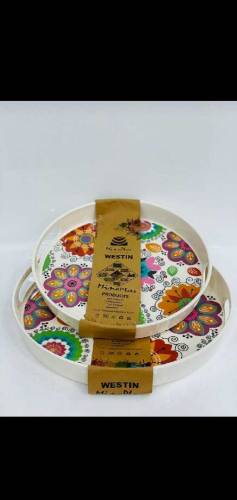 Tray set 