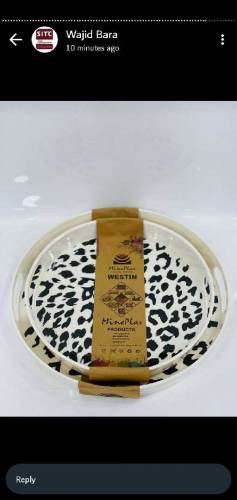 Tray set 