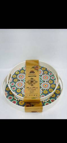 Tray set 