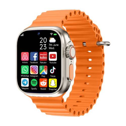 S9 ultra smart watch 1.9 Display android play store Facebook Whatsapp 