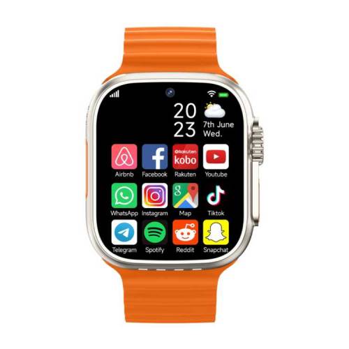 S9 ultra smart watch 1.9 Display android play store Facebook Whatsapp 