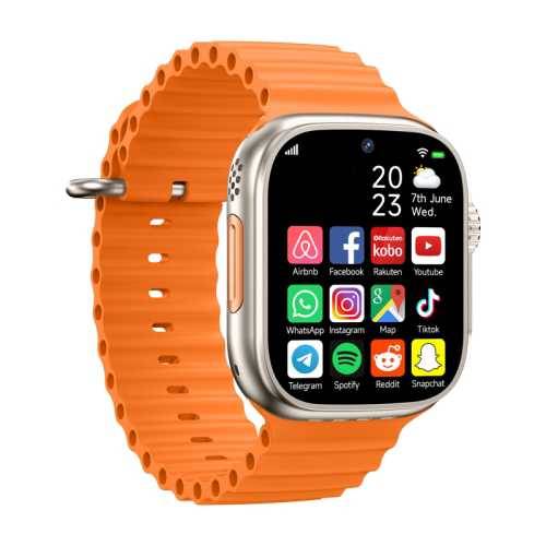 S9 ultra smart watch 1.9 Display android play store Facebook Whatsapp 