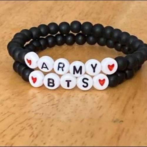 bts army 💜 bracelets set of 2 bracelets 