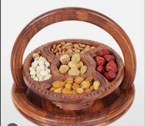 handi craft dry fruit basket 