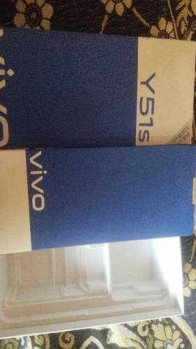 Vivo y51s mobile phone box ha original charger ha 