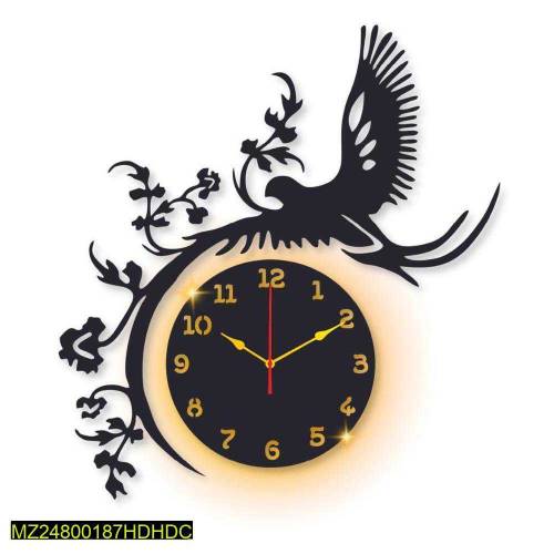 Beautiful Eagle Wall Clock with Backlight 