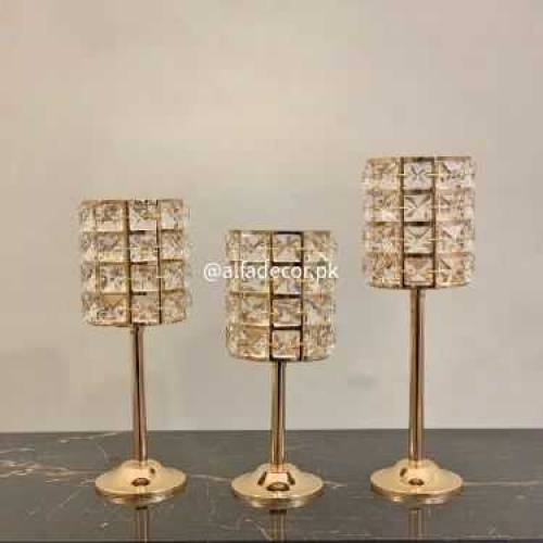 Endless Diamonds Candle Stick Set – Candle Holders
