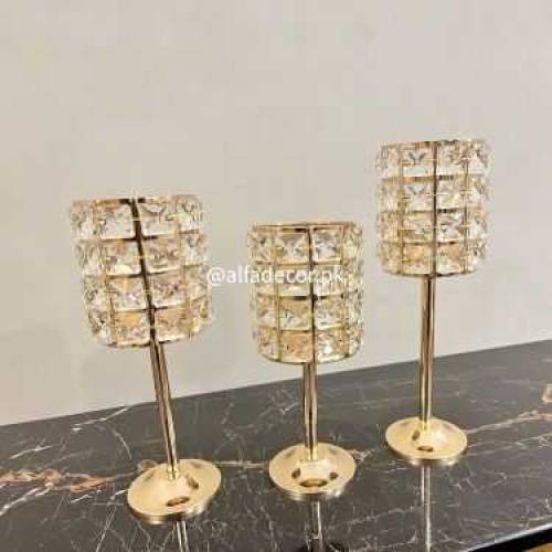 Endless Diamonds Candle Stick Set – Candle Holders