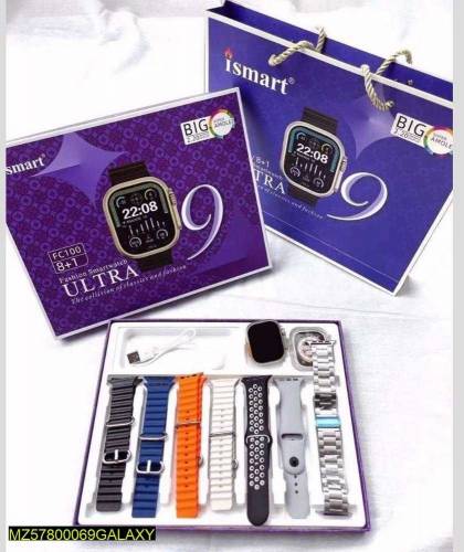 •  Material: Metal, Silicone•  Package Includes: 1 x Smart Watch•  Not