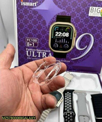 •  Material: Metal, Silicone•  Package Includes: 1 x Smart Watch•  Not