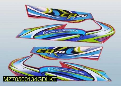 new cd70 bike stickers