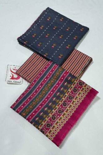 fabric lawn 3 piece printed suite