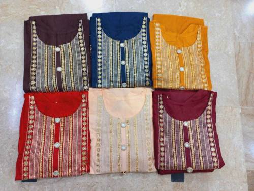 fabric cotton 2 piece emboridred stitched suite