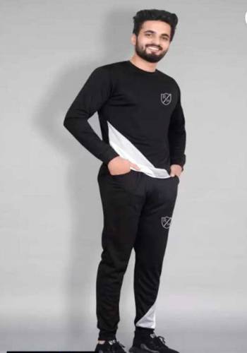 2 PCs Polyester Dri Fit Printed Track Suit 