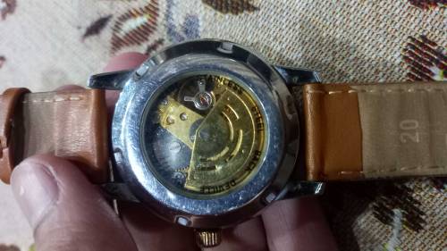 rolex golden electric hand watch ⌚ 