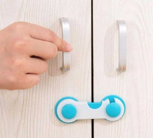 Child Safety Cupboard Locks - Pack Of 2