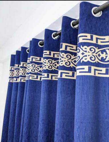1piece jacquard self motif curtain