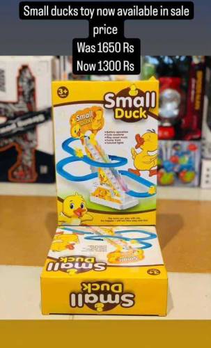 interactive duck track toy for kids