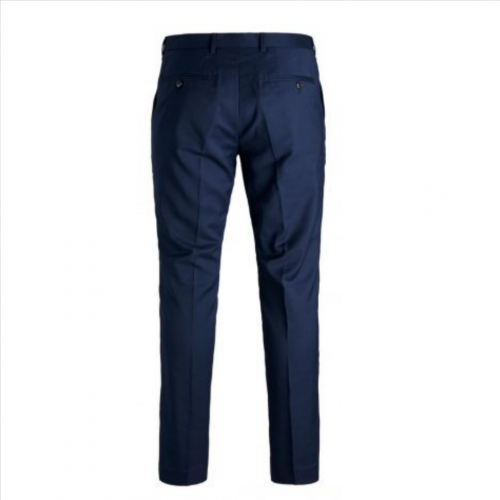 2 Navy Blue Office Pant For Men
