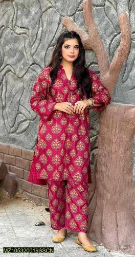 2pcs stitched lawn shipping free 