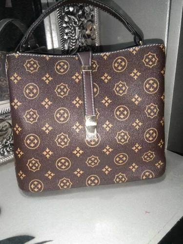 brand handbag leather 