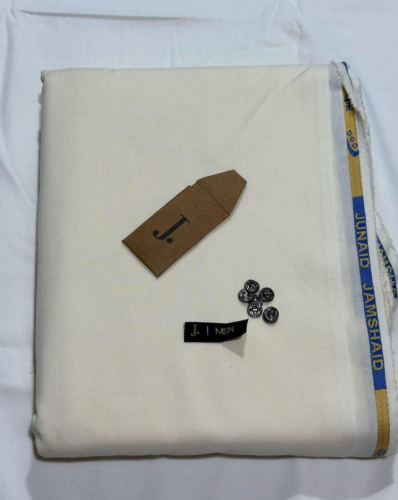Men's Unstitched Wash n Wear Plain Suit.