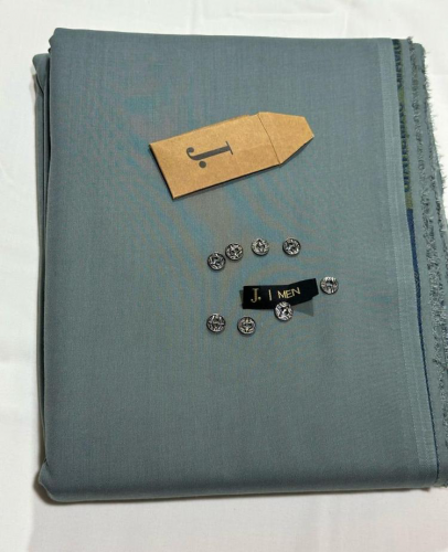 Men's Unstitched Wash n Wear Plain Suit.