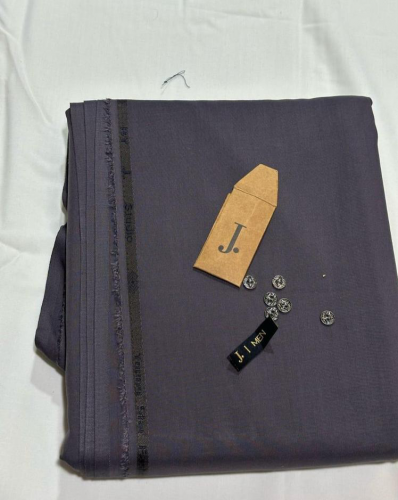 Men's Unstitched Wash n Wear Plain Suit.