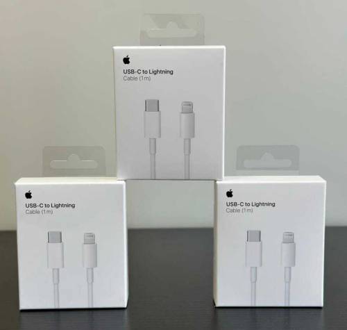 Iphone charger 3pin UK 2Pin USA 20w 25w 35w 50w original Cable 