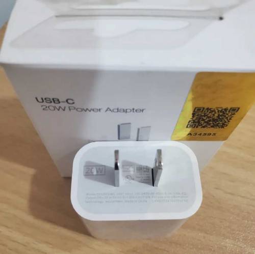 Iphone charger 3pin UK 2Pin USA 20w 25w 35w 50w original Cable 