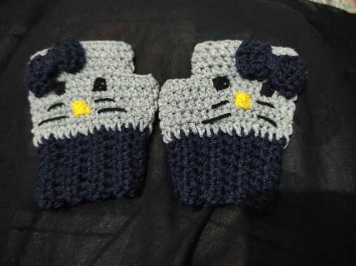crochet gloves pattern