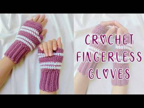 crochet gloves pattern