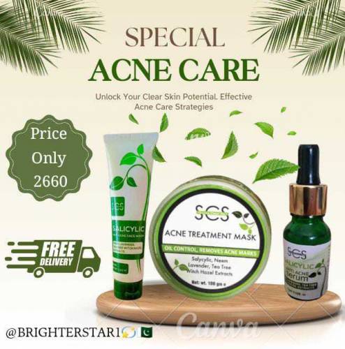 Acne Treatment  Set ... Organic Skin Care Products
