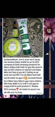Acne Treatment  Set ... Organic Skin Care Products