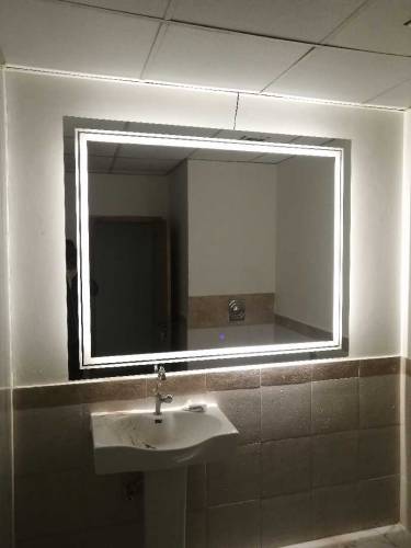 Looking Mirror LED Touch Light  / Glass Design Mirror / Glass Cabins