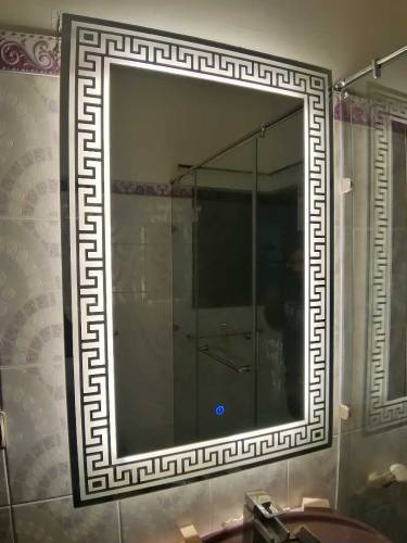 Looking Mirror LED Touch Light  / Glass Design Mirror / Glass Cabins