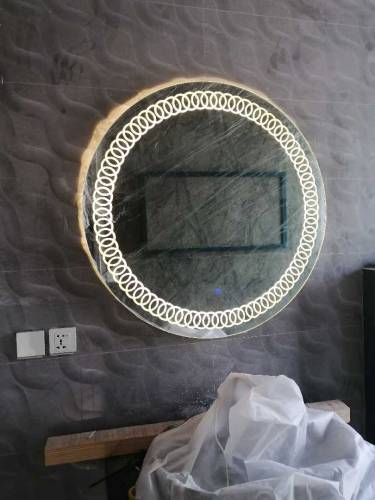 Looking Mirror LED Touch Light  / Glass Design Mirror / Glass Cabins