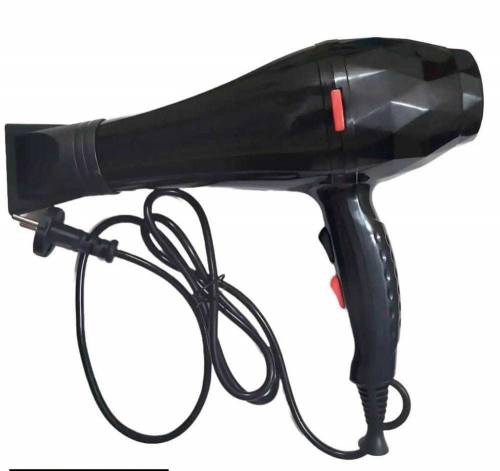 Professional Hair Dryer - Keratin Protect Hair Dryer Unisex - Black